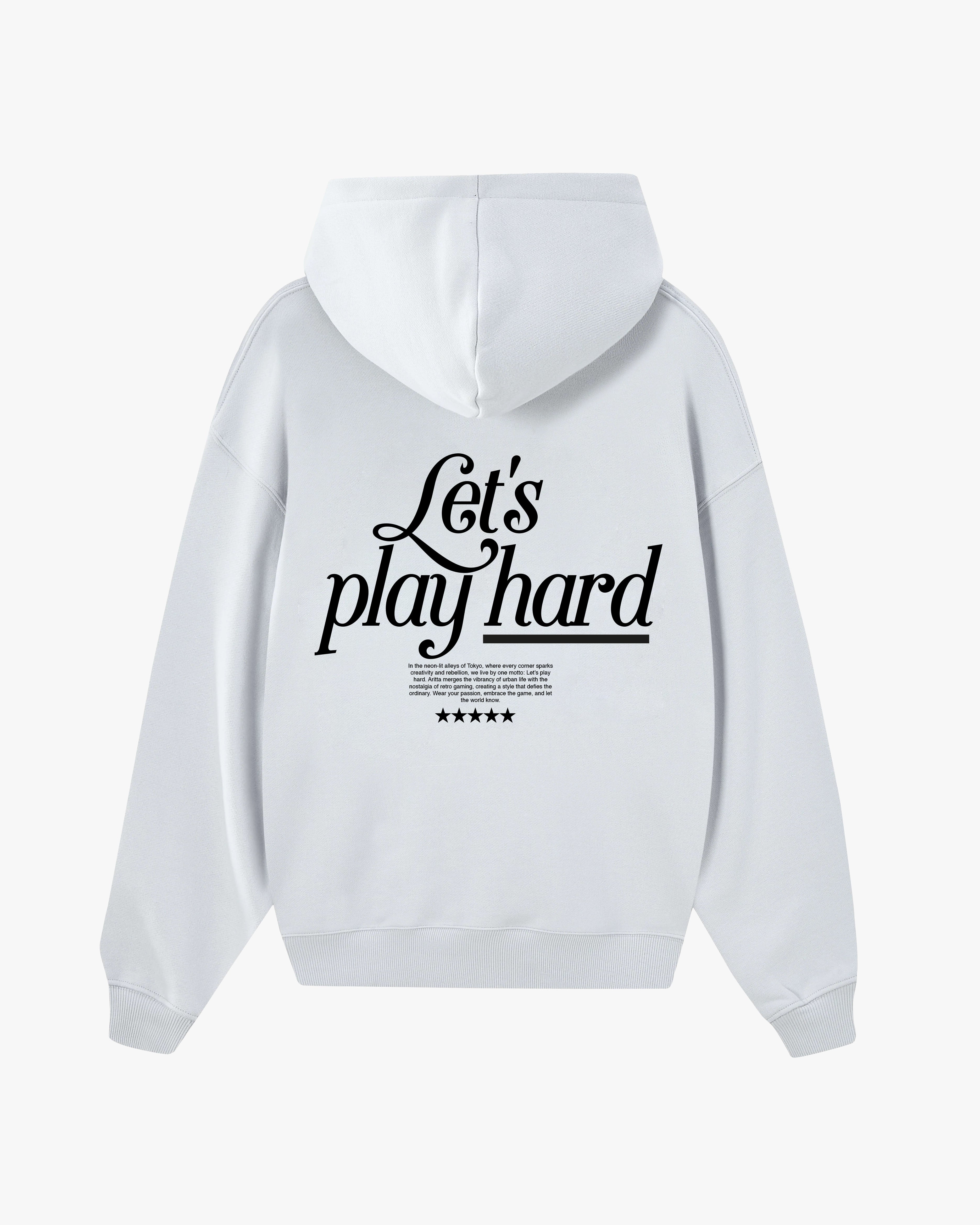 Hoodie Let's Play Hard